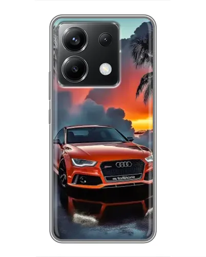 Чохол для Xiaomi POCO X6 5G з картинкою «Audi — захід сонця»