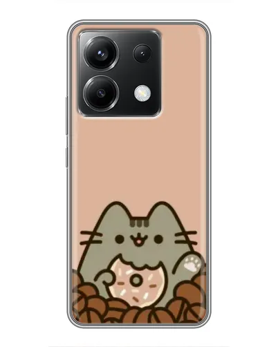 Чехол для Xiaomi POCO X6 5G с картинкой «Кофейный Пушин»