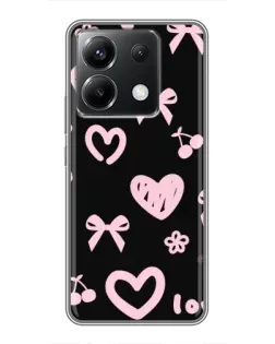 Чохол для Xiaomi POCO X6 5G з картинкою «Сатиновий бант» Чохол для Xiaomi POCO X6 5G з картинкою «Сатиновий бант»