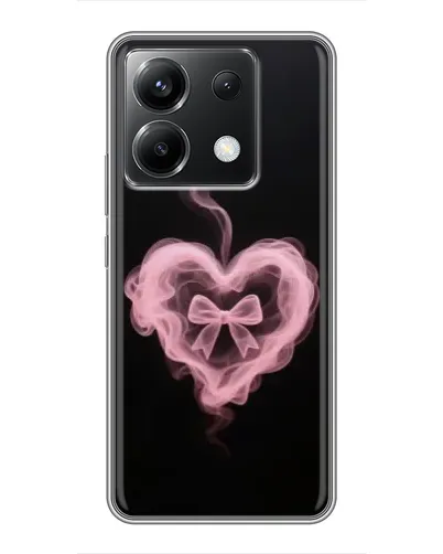 Чохол для Xiaomi POCO X6 5G з картинкою «Димчасте серце»
