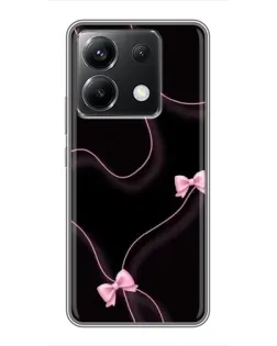 Чохол для Xiaomi POCO X6 5G з картинкою «Рожеві стрічки»