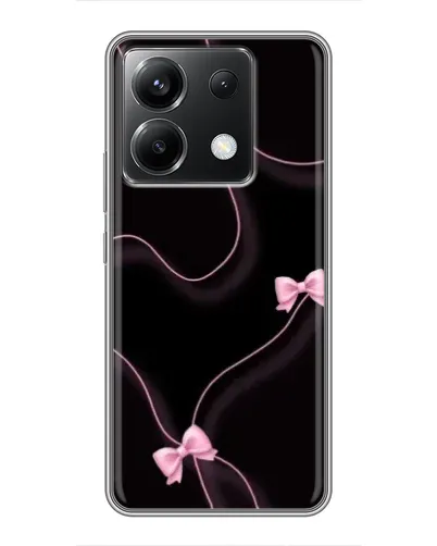 Чохол для Xiaomi POCO X6 5G з картинкою «Рожеві стрічки»