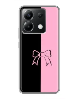 Чохол для Xiaomi POCO X6 5G з картинкою «Половинки банту»