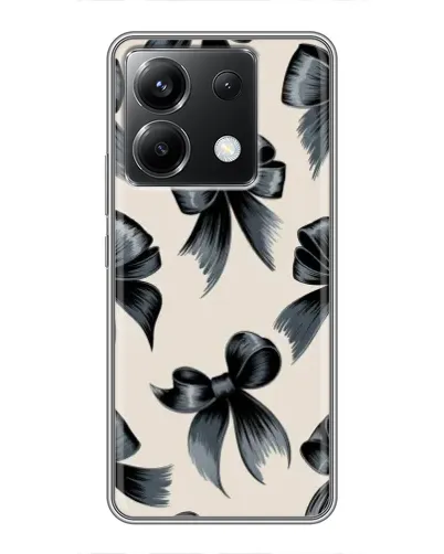 Чохол для Xiaomi POCO X6 5G з картинкою «Банти Coquette»