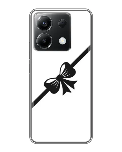 Чохол для Xiaomi POCO X6 5G з картинкою «Діагональний бант»