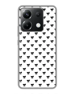Чохол для Xiaomi POCO X6 5G з картинкою «Міні-бантики»
