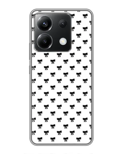 Чохол для Xiaomi POCO X6 5G з картинкою «Міні-бантики»