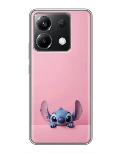 Чохол для Xiaomi POCO X6 5G з картинкою «Stitch визирає»