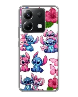Чохол для Xiaomi POCO X6 5G з картинкою «Стікери Stitch та Angel»