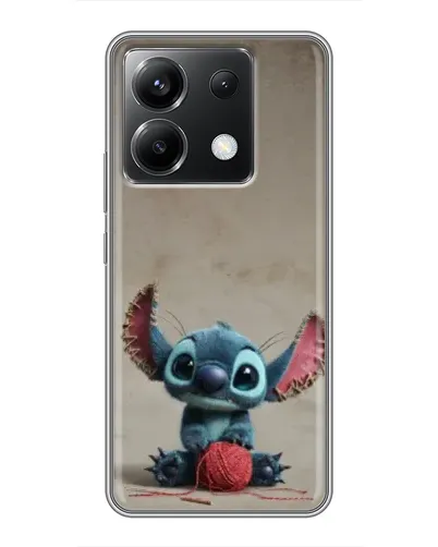 Чохол для Xiaomi POCO X6 5G з картинкою «Стіч на чоричневому фоні»