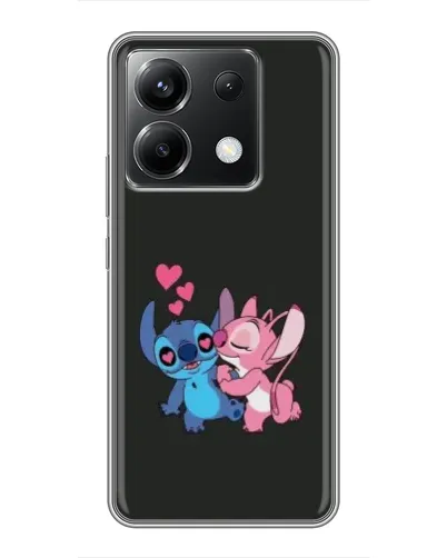 Чохол для Xiaomi POCO X6 5G з картинкою «Анжел цілує Стіча»