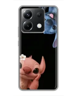 Чохол для Xiaomi POCO X6 5G з картинкою «Фіолетовий туман троянд»