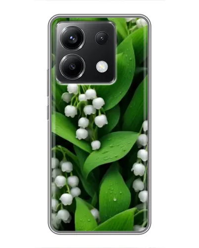 Чохол для Xiaomi POCO X6 5G з картинкою «Конвалії в зелені»
