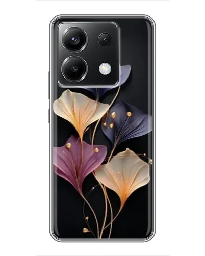 Чохол для Xiaomi POCO X6 5G з картинкою «Лілові квіти грації»