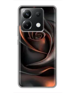 Чохол для Xiaomi POCO X6 5G з картинкою «Шовкова чорна троянда» Чохол для Xiaomi POCO X6 5G з картинкою «Шовкова чорна троянда»