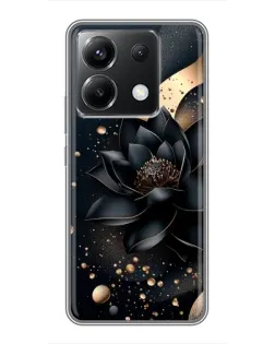 Чохол для Xiaomi POCO X6 5G з картинкою «Чорний лотос» Чохол для Xiaomi POCO X6 5G з картинкою «Чорний лотос»