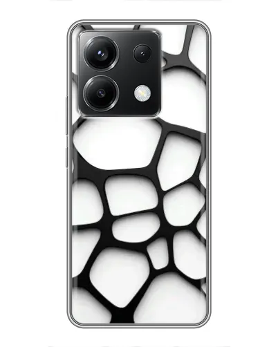 Чохол для Xiaomi POCO X6 5G з картинкою «Біла об'ємна сітка» Чохол для Xiaomi POCO X6 5G з картинкою «Біла об'ємна сітка»