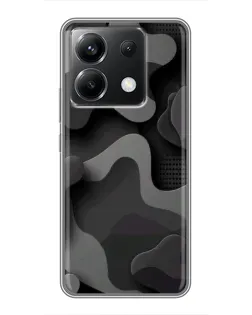 Чохол для Xiaomi POCO X6 5G з картинкою «Темний абстрактний камуфляж» Чохол для Xiaomi POCO X6 5G з картинкою «Темний абстрактний камуфляж»