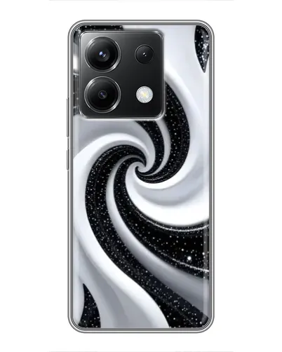 Чохол для Xiaomi POCO X6 5G з картинкою «Чорно-біла спіраль» Чохол для Xiaomi POCO X6 5G з картинкою «Чорно-біла спіраль»