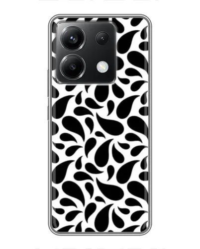 Чохол для Xiaomi POCO X6 5G з картинкою «Контрастні чорні краплі» Чохол для Xiaomi POCO X6 5G з картинкою «Контрастні чорні краплі»