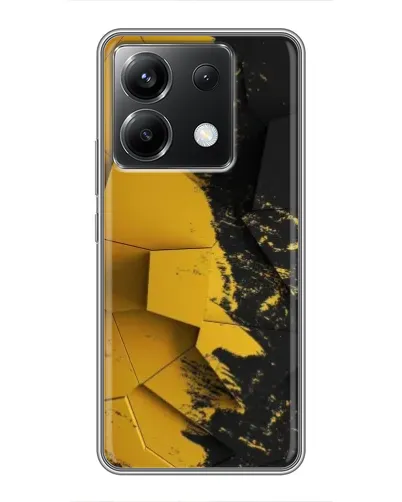 Чохол для Xiaomi POCO X6 5G з картинкою «Золоті уламки геометрії» Чохол для Xiaomi POCO X6 5G з картинкою «Золоті уламки геометрії»