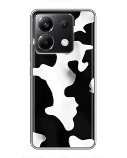 Чохол для Xiaomi POCO X6 5G з картинкою «Чорно-біла пляма»