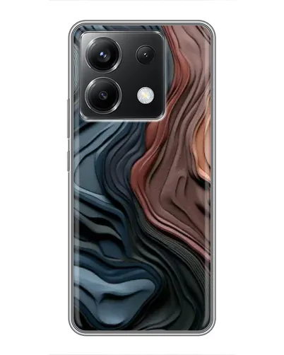 Чохол для Xiaomi POCO X6 5G з картинкою «Кольорові хвилі каньйону» Чохол для Xiaomi POCO X6 5G з картинкою «Кольорові хвилі каньйону»