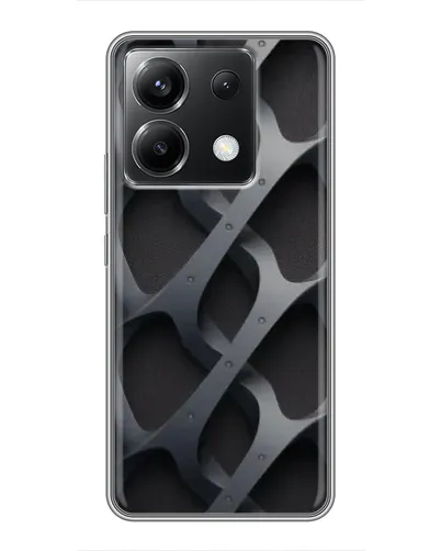 Чохол для Xiaomi POCO X6 5G з картинкою «Об'ємне сіре плетіння» Чохол для Xiaomi POCO X6 5G з картинкою «Об'ємне сіре плетіння»