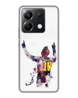 Чохол для Xiaomi POCO X6 5G з картинкою «Messi Barca»