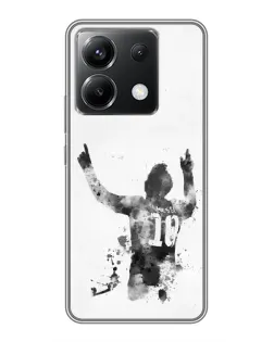 Чохол для Xiaomi POCO X6 5G з картинкою «Messi ART»