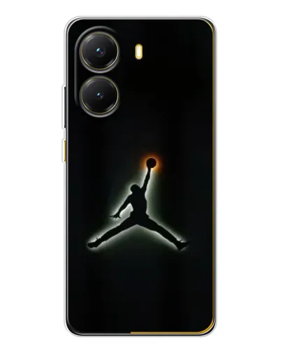 Чехол для Xiaomi POCO X7 Pro с картинкой «Jordan Gradient Logo»