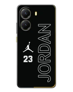 Чехол для Xiaomi POCO X7 Pro с картинкой «Jordan Vertical»