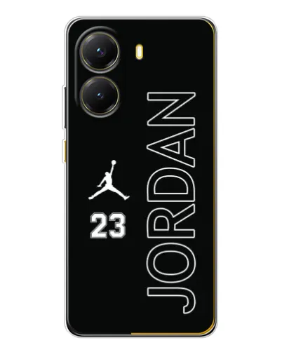 Чехол для Xiaomi POCO X7 Pro с картинкой «Jordan Vertical»