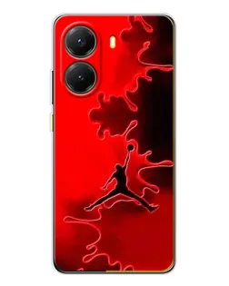 Чехол для Xiaomi POCO X7 Pro с картинкой «Jordan Red Smoke»