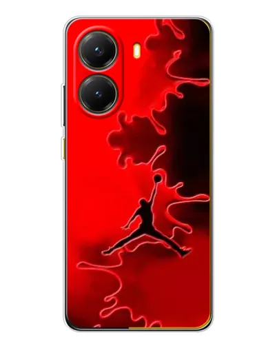 Чехол для Xiaomi POCO X7 Pro с картинкой «Jordan Red Smoke»