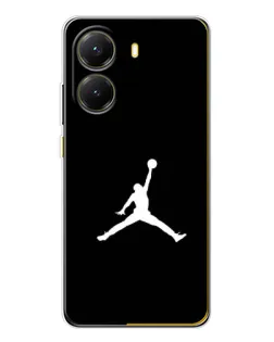 Чехол для Xiaomi POCO X7 Pro с картинкой «Jordan Silhouette»
