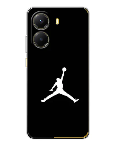 Чехол для Xiaomi POCO X7 Pro с картинкой «Jordan Silhouette»