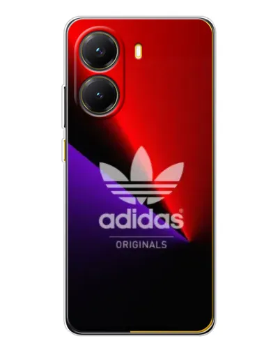 Чехол для Xiaomi POCO X7 Pro с картинкой «Adidas Red Neon»