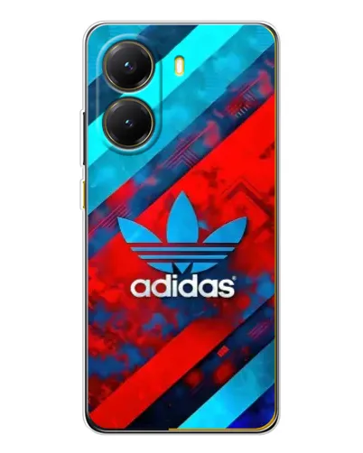 Чехол для Xiaomi POCO X7 Pro с картинкой «Абстракция Adidas»