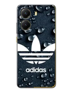 Чехол для Xiaomi POCO X7 Pro с картинкой «Adidas Trefoil Blue»