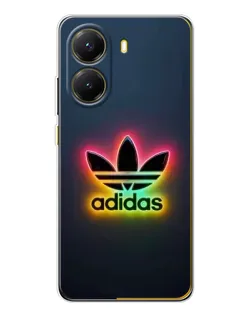 Чехол для Xiaomi POCO X7 Pro с картинкой «Неоновый Adidas»