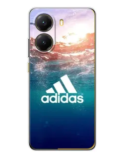 Чехол для Xiaomi POCO X7 Pro с картинкой «Океанская глубина адидас»