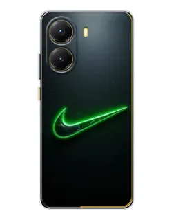 Чохол для Xiaomi POCO X7 Pro з картинкою «Неоновий контур Nike» Чохол для Xiaomi POCO X7 Pro з картинкою «Неоновий контур Nike»