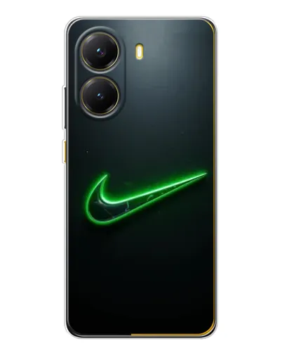 Чехол для Xiaomi POCO X7 Pro с картинкой «Неоновый контур Nike» Чехол для Xiaomi POCO X7 Pro с картинкой «Неоновый контур Nike»