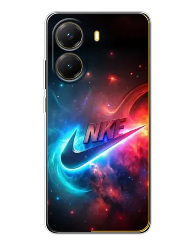 Чехол для Xiaomi POCO X7 Pro с картинкой «Огненный логотип Nike» Чехол для Xiaomi POCO X7 Pro с картинкой «Огненный логотип Nike»