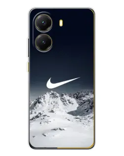 Чехол для Xiaomi POCO X7 Pro с картинкой «Nike — зимние горы» Чехол для Xiaomi POCO X7 Pro с картинкой «Nike — зимние горы»