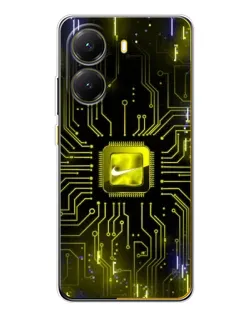 Чехол для Xiaomi POCO X7 Pro с картинкой «Nike — золотая искра» Чехол для Xiaomi POCO X7 Pro с картинкой «Nike — золотая искра»