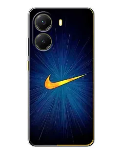 Чехол для Xiaomi POCO X7 Pro с картинкой «Синий пульс Nike» Чехол для Xiaomi POCO X7 Pro с картинкой «Синий пульс Nike»