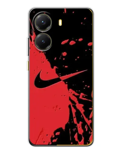 Чехол для Xiaomi POCO X7 Pro с картинкой «Красные брызги Nike» Чехол для Xiaomi POCO X7 Pro с картинкой «Красные брызги Nike»