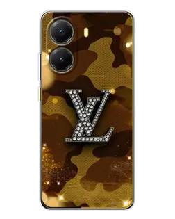 Чехол для Xiaomi POCO X7 Pro с картинкой «Камуфляжный Louis Vuitton»